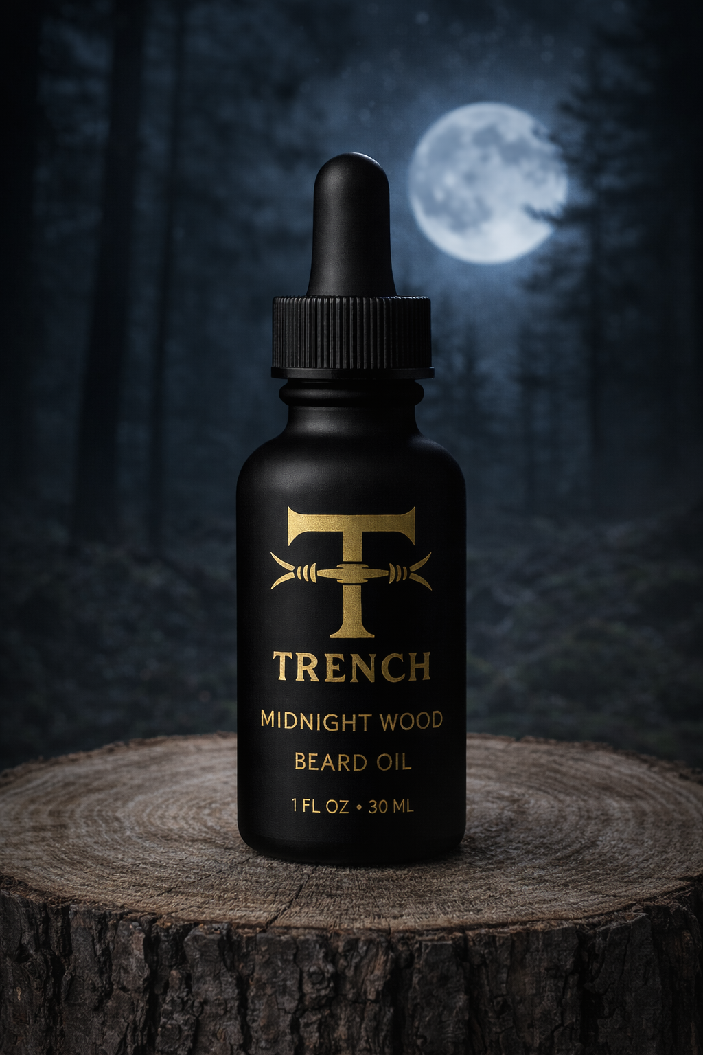 Midnight Wood Premium Beard oil